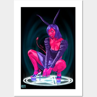 Sexy Devil Posters and Art